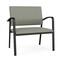 Lesro Newport Bariatric Chair Metal Frame, Black, OH Eucalyptus Upholstery NP1401 - alternate 1